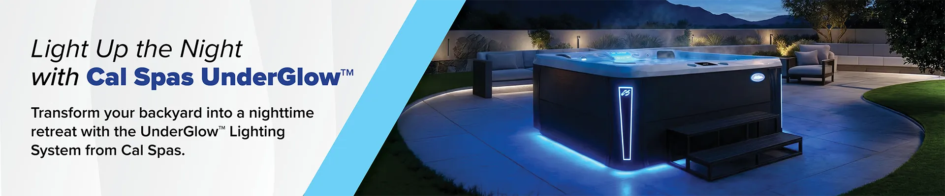 Calspas hot tub being used in a family setting - Franklin